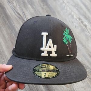 Black LA Hat